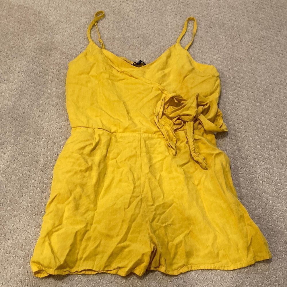 Yellow romper 